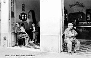 ALGER - BAB-EL-OUED - BAR DES COLS BLEUS